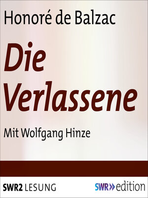 cover image of Die Verlassene